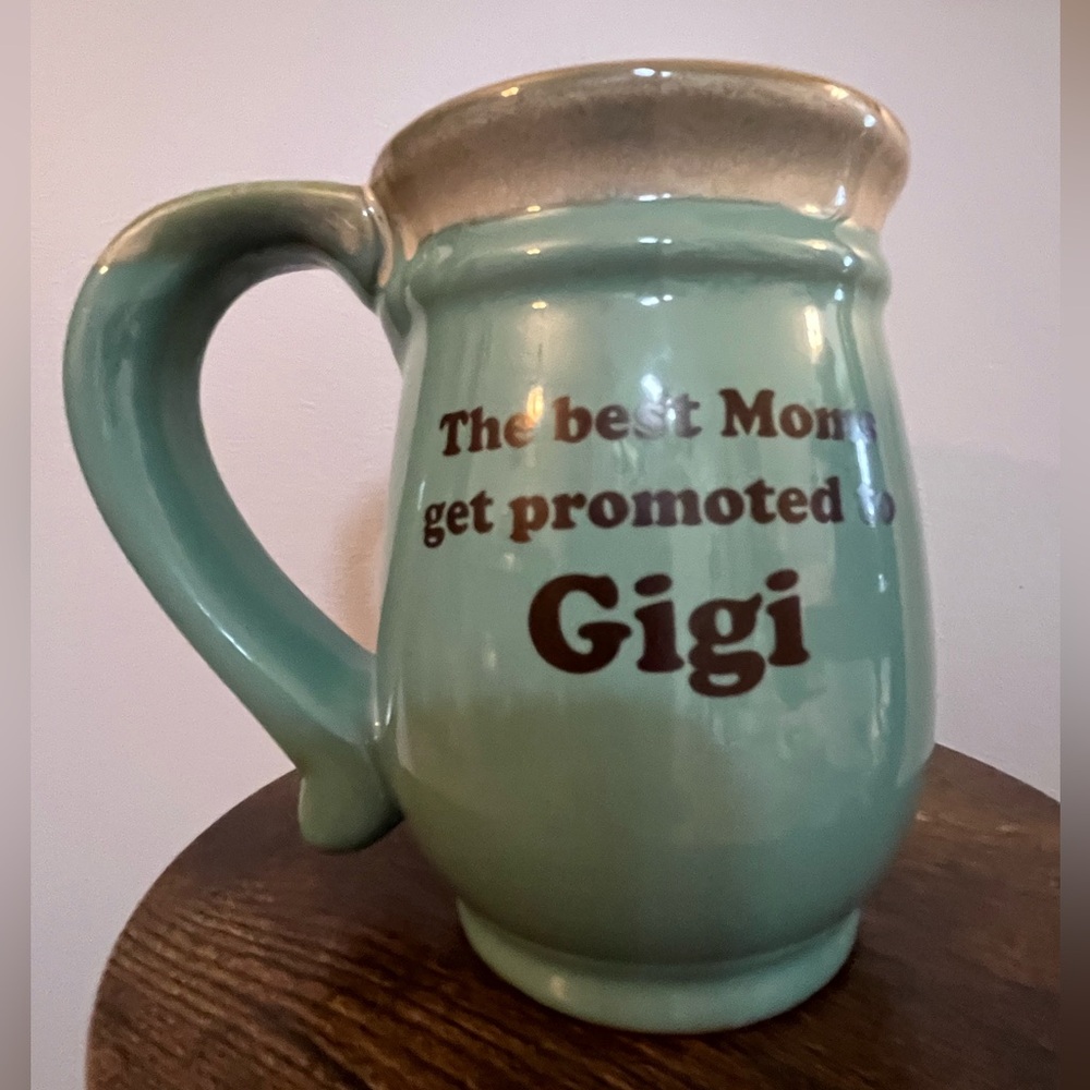 Burton + Burton Ceramic Mug GIGI with Green Interior
